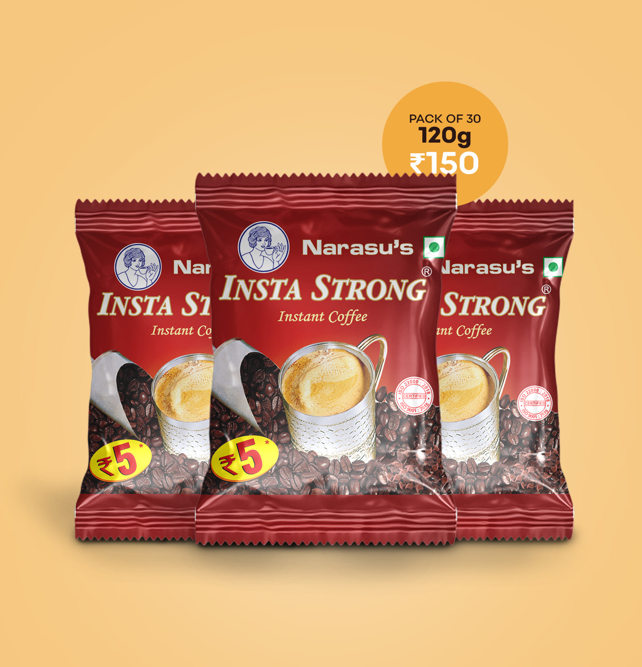 Insta Strong Coffee Sachets